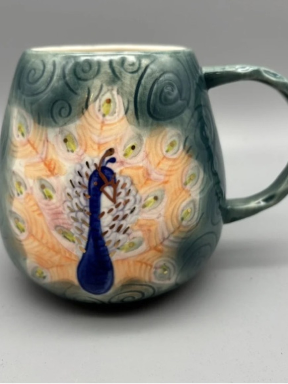 Paper Destiny Peacock‎ Mug